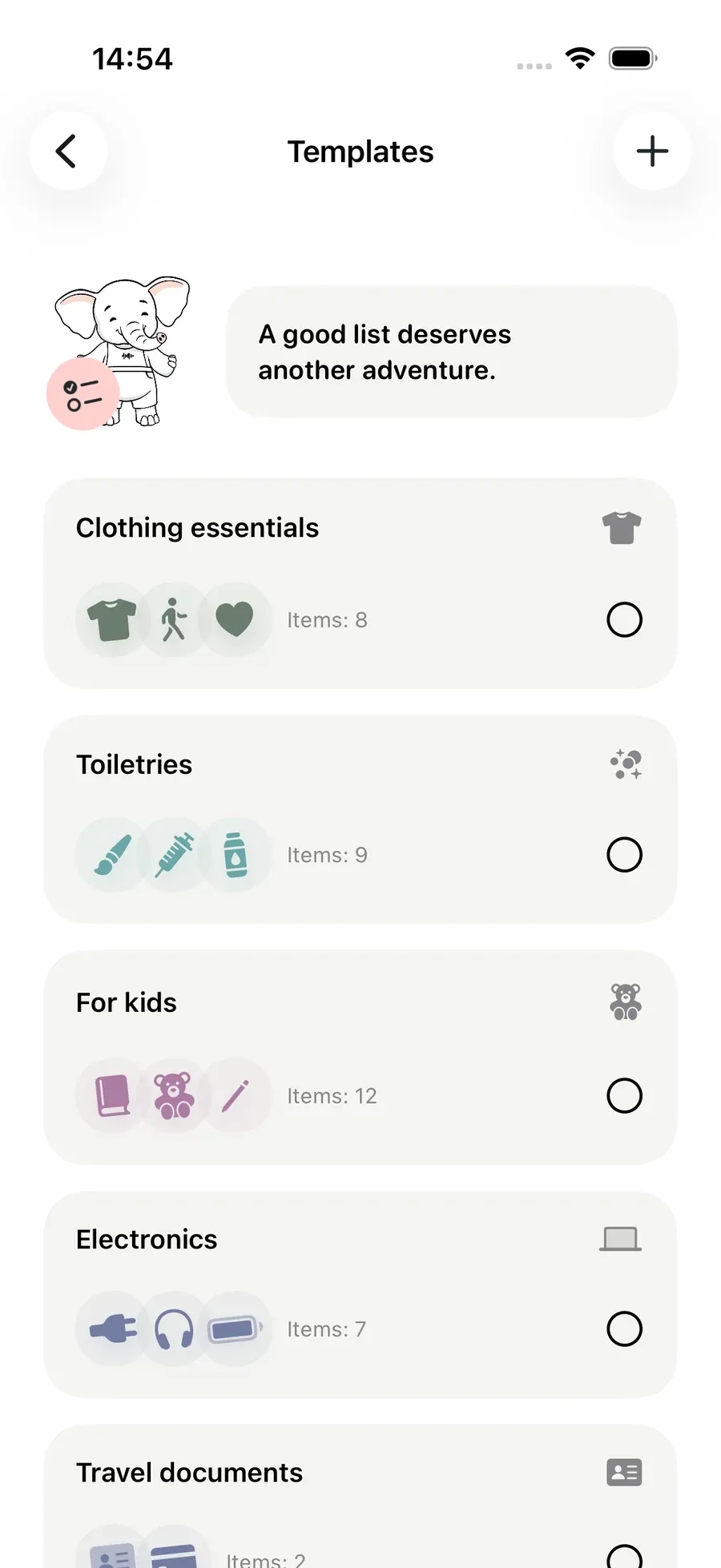 Templates — Packmio