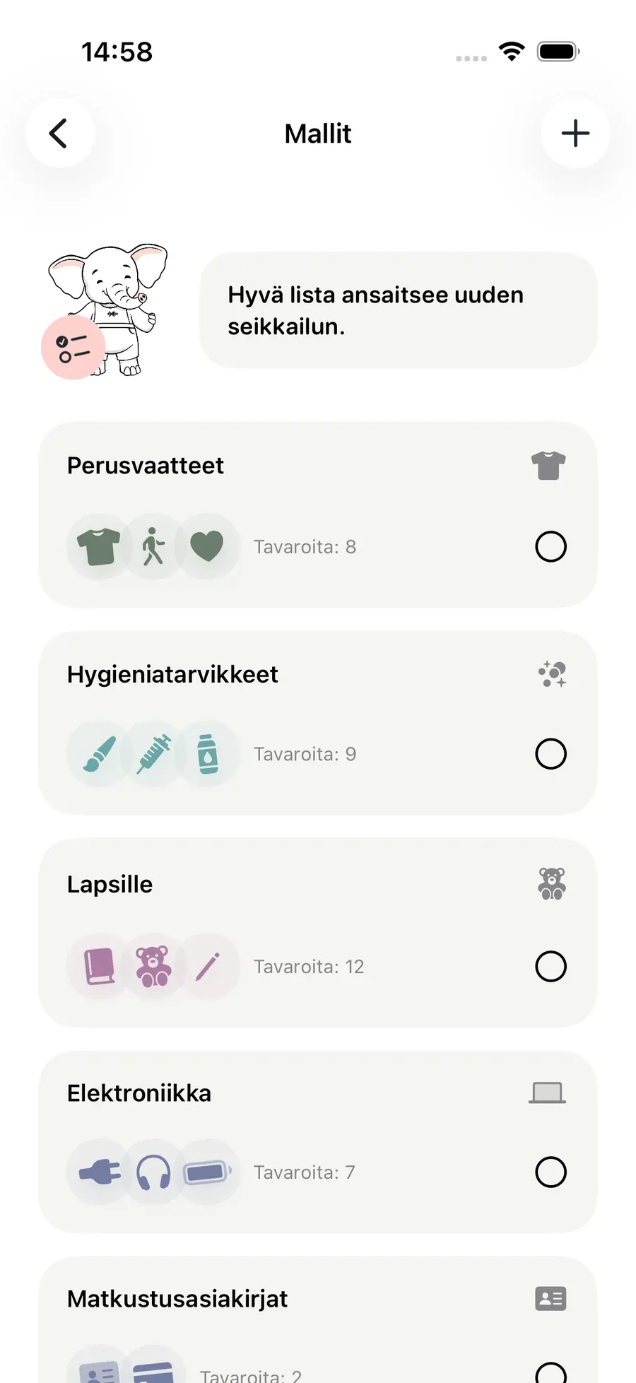 Mallit — Packmio