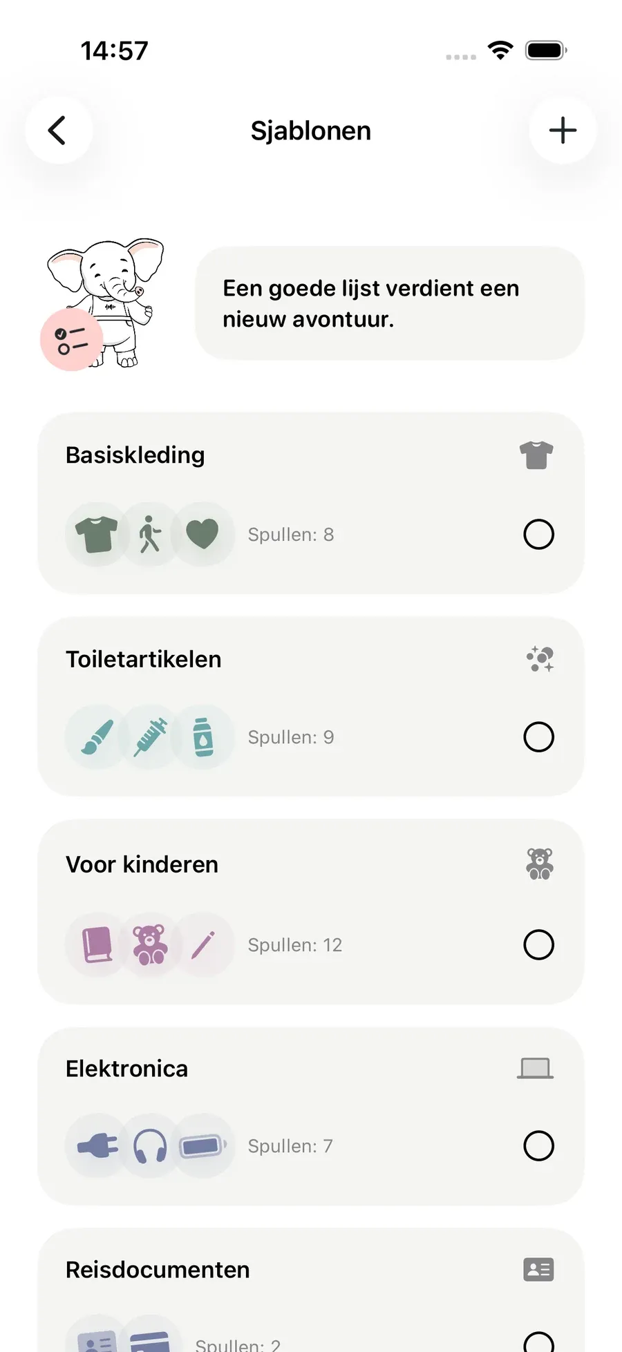 Sjablonen — Packmio