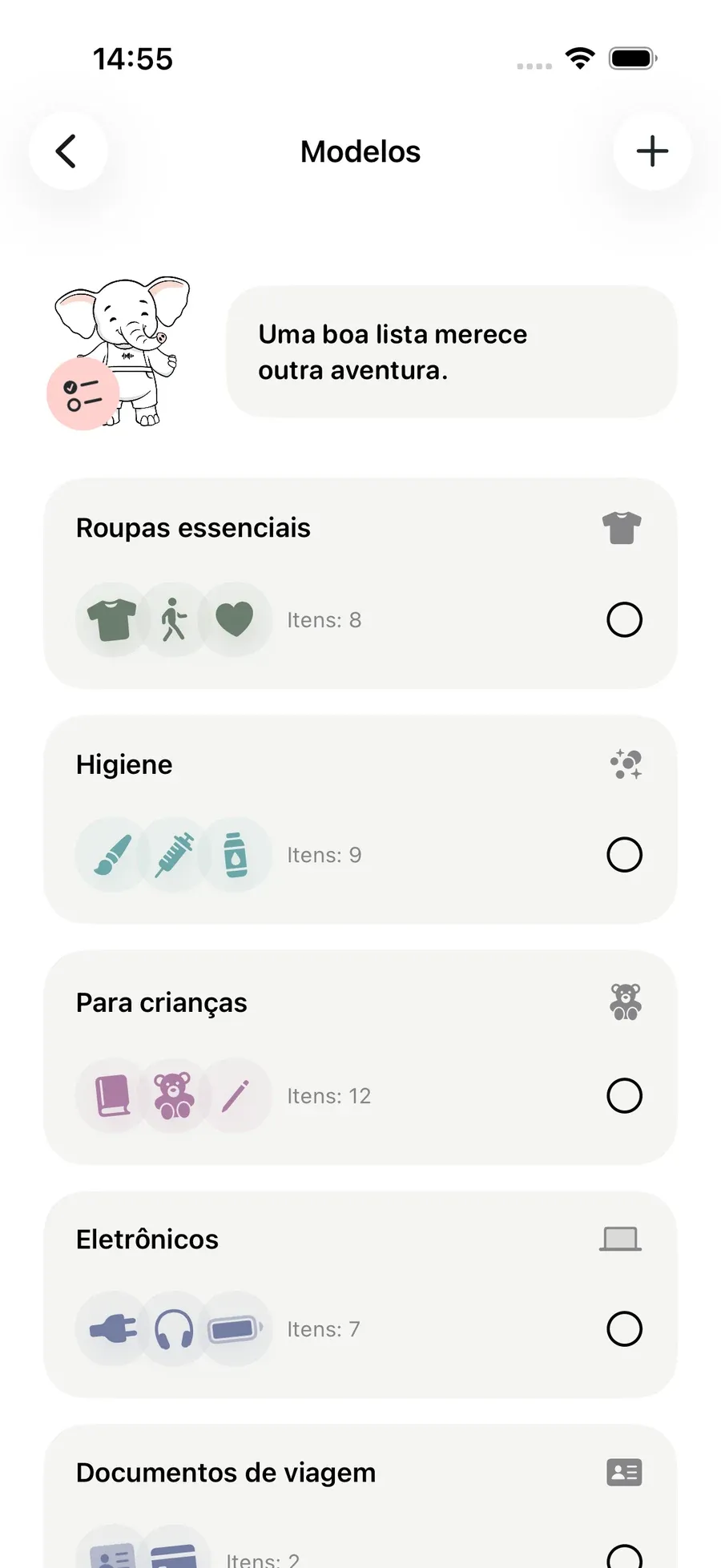 Modelos — Packmio