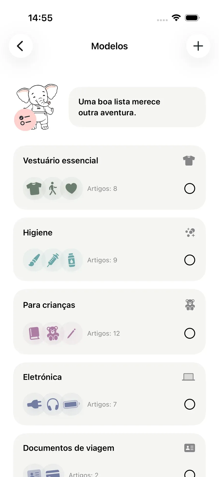 Modelos — Packmio